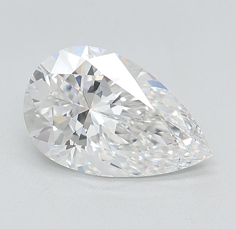 Loose Diamond - PEAR 2.33ct E VVS2: Loose Diamond - PEAR 2.33ct E VVS2 Source: This is a real non-mined Diamond that has been grown in a lab Shape: PEAR Carats: 2.33 Color: E Clarity: VVS2 Certification: IGI Video: Video Link The