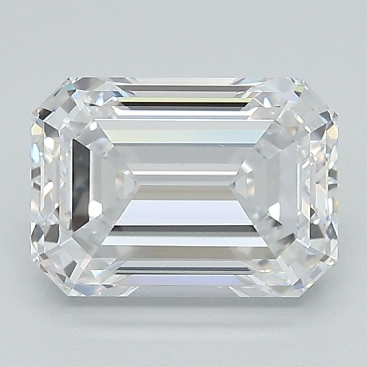 Loose Diamond - EMERALD 2.46ct D VVS2: Loose Diamond - EMERALD 2.46ct D VVS2 Source: This is a real non-mined Diamond that has been grown in a lab Shape: EMERALD Carats: 2.46 Color: D Clarity: VVS2 Certification: GIA Video: