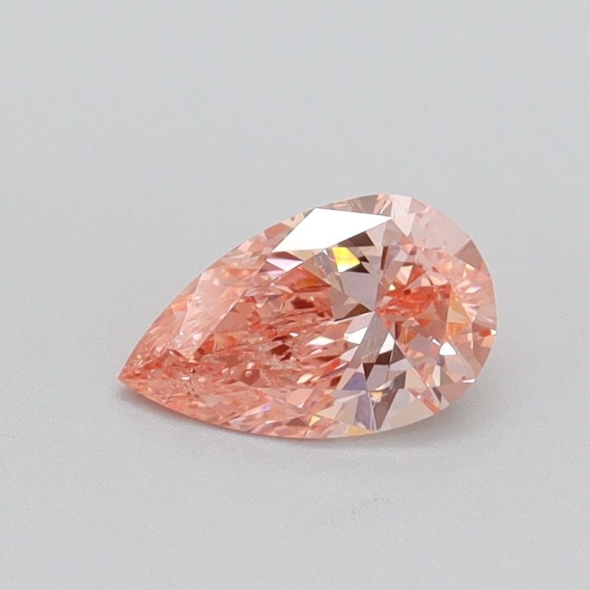 Loose Diamond - PEAR 0.51ct Fancy Vivid Pink SI1: Loose Diamond - PEAR 0.51ct Fancy Vivid Pink SI1 Source: This is a real non-mined Diamond that has been grown in a lab Shape: PEAR Carats: 0.51 Color: Fancy Vivid Pink Certification: IGI Video: