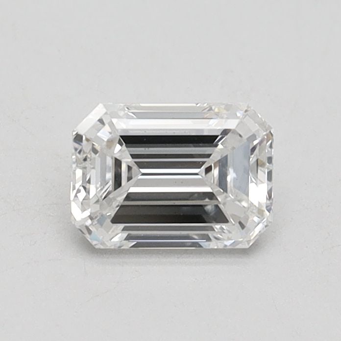 Loose Diamond - EMERALD 0.6ct E VS1: Loose Diamond - EMERALD 0.6ct E VS1 Source: This is a real non-mined Diamond that has been grown in a lab Shape: EMERALD Carats: 0.6 Color: E Clarity: VS1 Certification: IGI Video: