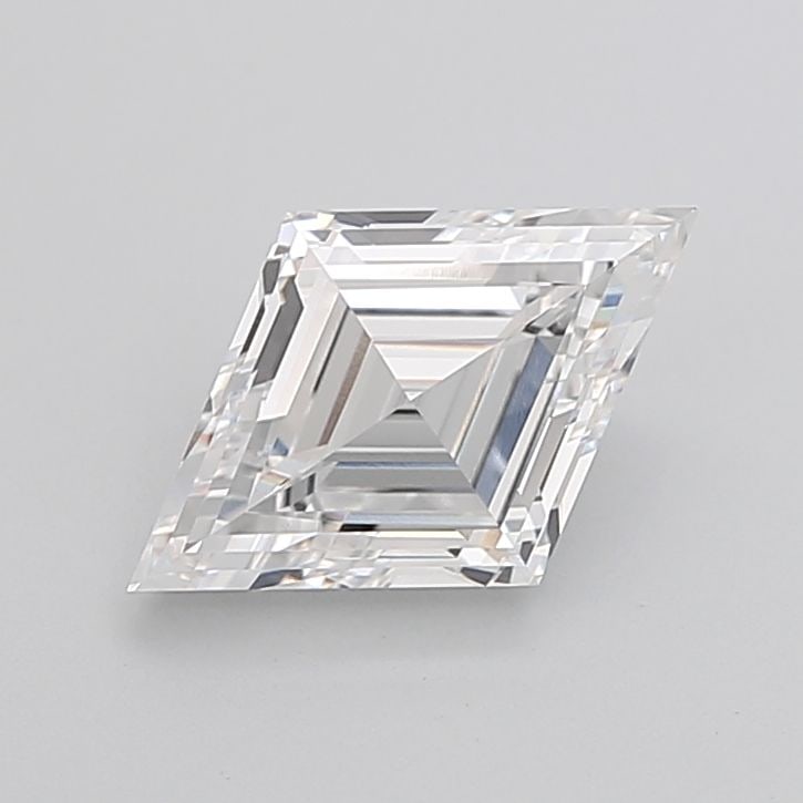 Loose Diamond - LOZENGE 2.1ct D VVS2: Loose Diamond - LOZENGE 2.1ct D VVS2 Source: This is a real non-mined Diamond that has been grown in a lab Shape: LOZENGE Carats: 2.1 Color: D Clarity: VVS2 Certification: IGI Video: