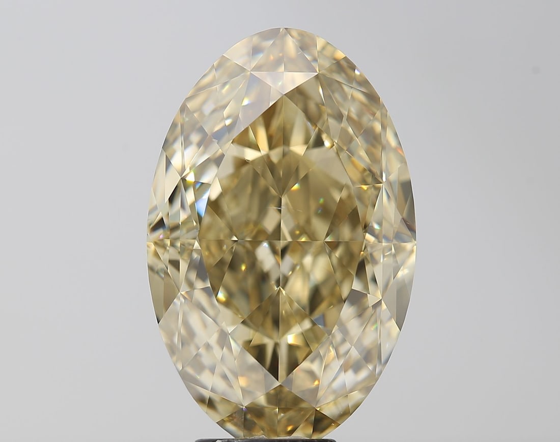 Loose Diamond - OVAL 9.02ct Fancy Brown Yellow VS2: Loose Diamond - OVAL 9.02ct Fancy Brown Yellow VS2 Source: Natural Shape: OVAL Carats: 9.02 Color: Fancy Brown Yellow Certification: GIA Video: