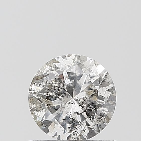 Loose Diamond - ROUND 0.52ct Salt and Pepper VVS2: Loose Diamond - ROUND 0.52ct Salt and Pepper VVS2 Source: Natural Shape: ROUND Carats: 0.52 Color: Salt and Pepper Certification: NONE Video:
