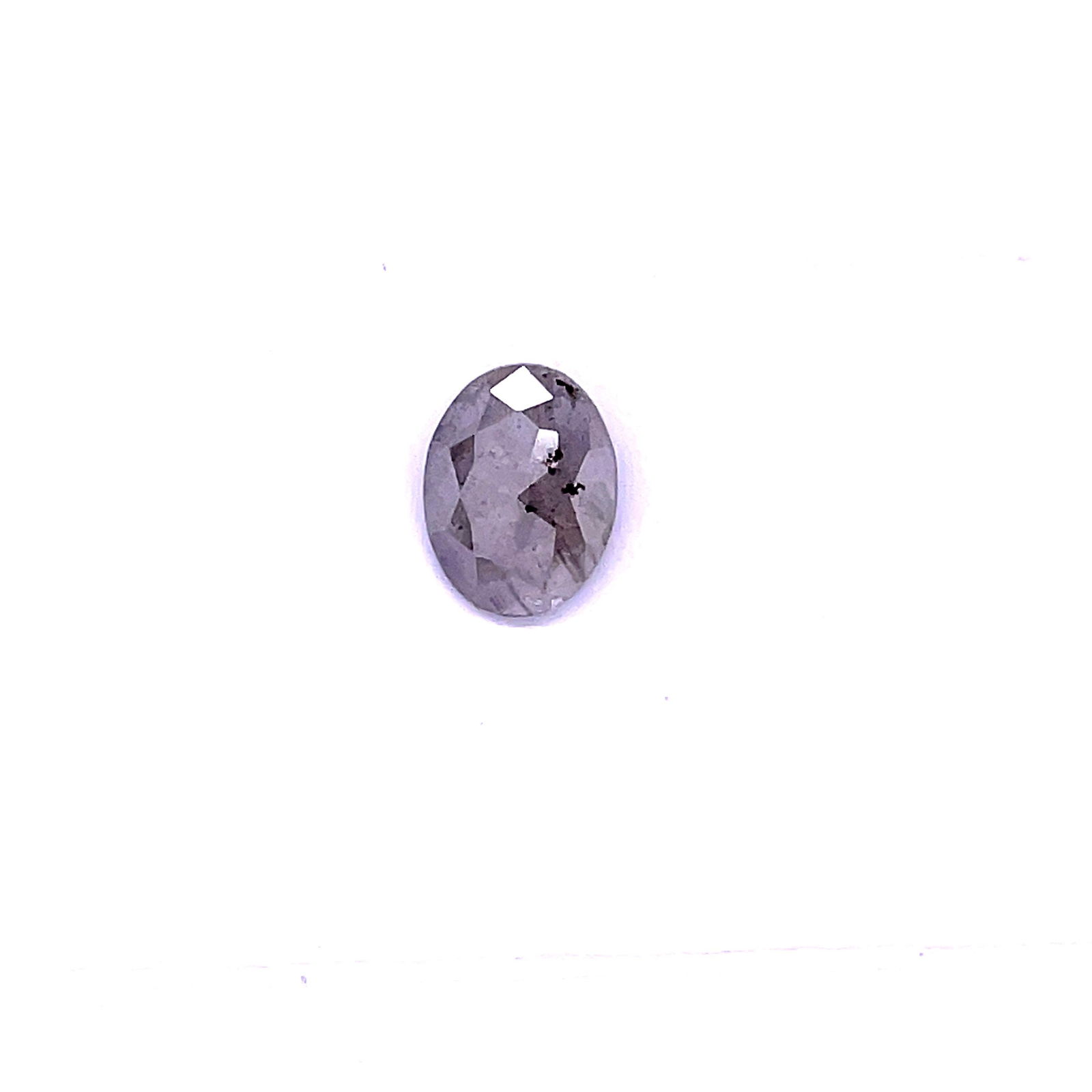Loose Diamond - OVAL 1.01ct Salt and Pepper: Loose Diamond - OVAL 1.01ct Salt and Pepper Source: Natural Shape: OVAL Carats: 1.01 Color: Salt and Pepper Certification: NONE The Diamond Depot Guarantee: All items in this auction are guaranteed to
