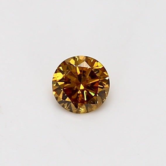 Loose Diamond - ROUND 0.22ct Fancy Deep Yellow Brown: Loose Diamond - ROUND 0.22ct Fancy Deep Yellow Brown Source: Natural Shape: ROUND Carats: 0.22 Color: Fancy Deep Yellow Brown Certification: GIA Video: