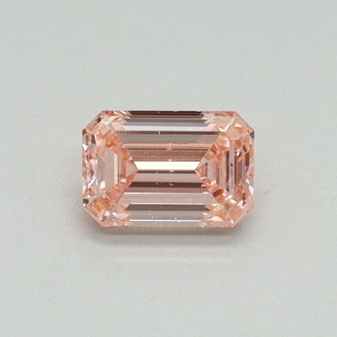 Loose Diamond - EMERALD 0.33ct Fancy Vivid Pink SI1: Loose Diamond - EMERALD 0.33ct Fancy Vivid Pink SI1 Source: This is a real non-mined Diamond that has been grown in a lab Shape: EMERALD Carats: 0.33 Color: Fancy Vivid Pink Certification: IGI Video: