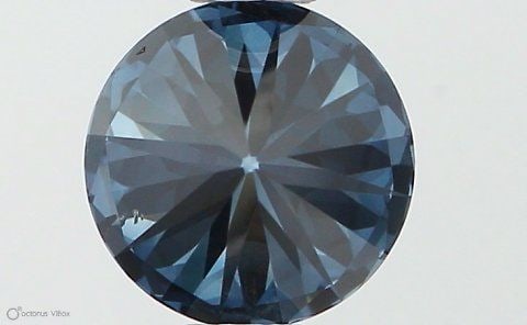 Loose Diamond - ROUND 0.7ct Fancy Vivid Blue SI1 (1 of 1)