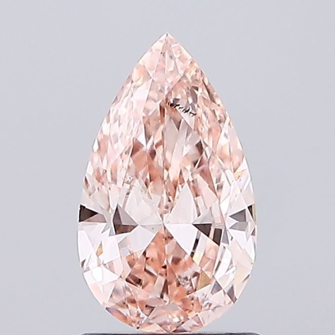 Loose Diamond - PEAR 1.0ct Fancy Brown Pink SI1: Loose Diamond - PEAR 1.0ct Fancy Brown Pink SI1 Source: This is a real non-mined Diamond that has been grown in a lab Shape: PEAR Carats: 1.0 Color: Fancy Brown Pink Certification: IGI Video: