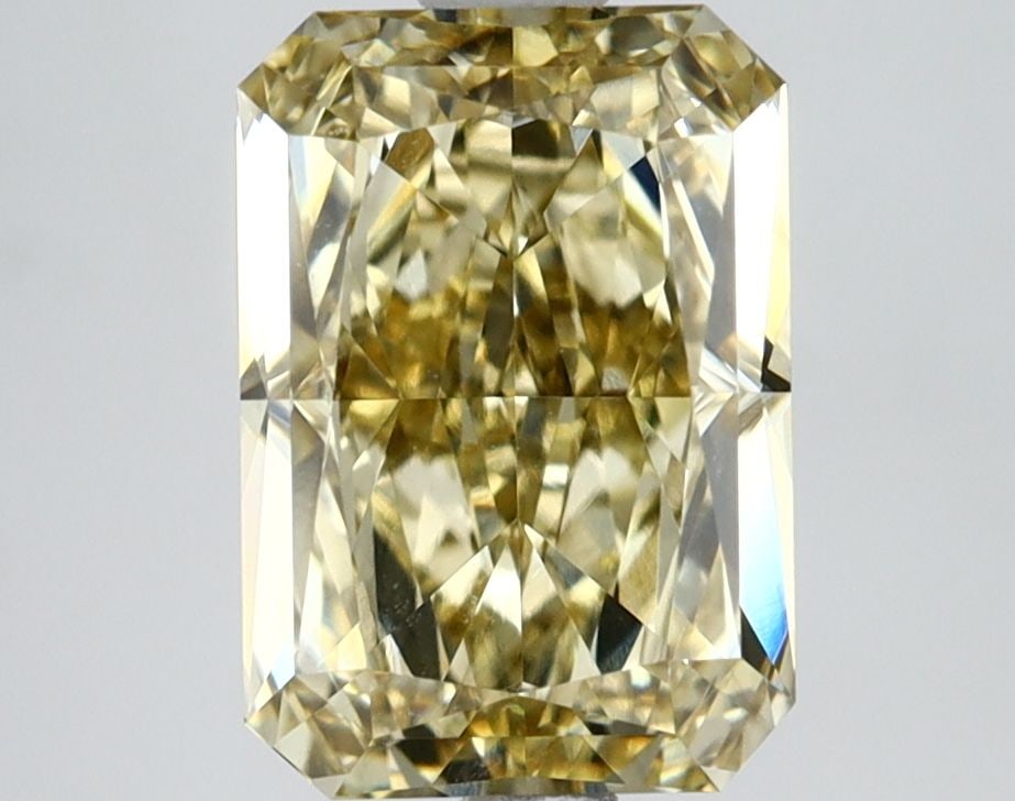 Loose Diamond - RADIANT 3.02ct Fancy Intense Yellow VS2: Loose Diamond - RADIANT 3.02ct Fancy Intense Yellow VS2 Source: This is a real non-mined Diamond that has been grown in a lab Shape: RADIANT Carats: 3.02 Color: Fancy Intense Yellow Certification: IGI