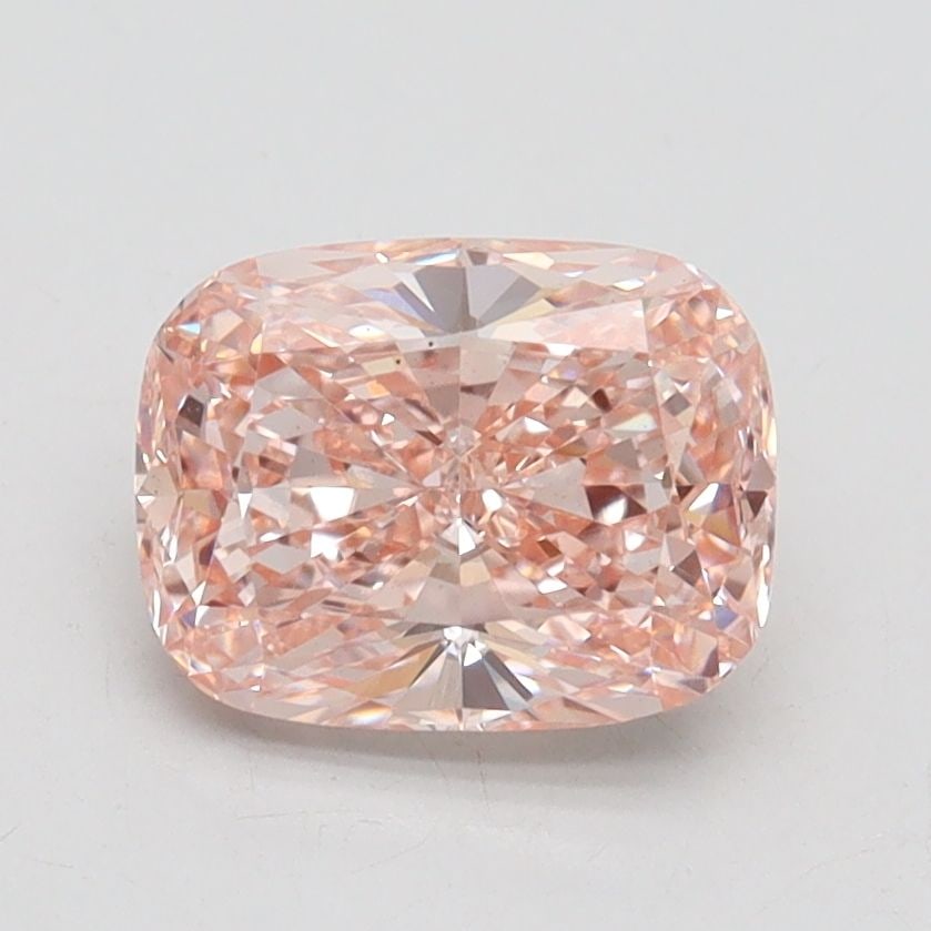Loose Diamond - CUSHION BRILLIANT 1.56ct Fancy Intense Brown Pink VS2: Loose Diamond - CUSHION BRILLIANT 1.56ct Fancy Intense Brown Pink VS2 Source: This is a real non-mined Diamond that has been grown in a lab Shape: CUSHION BRILLIANT Carats: 1.56 Color: Fancy Intense B