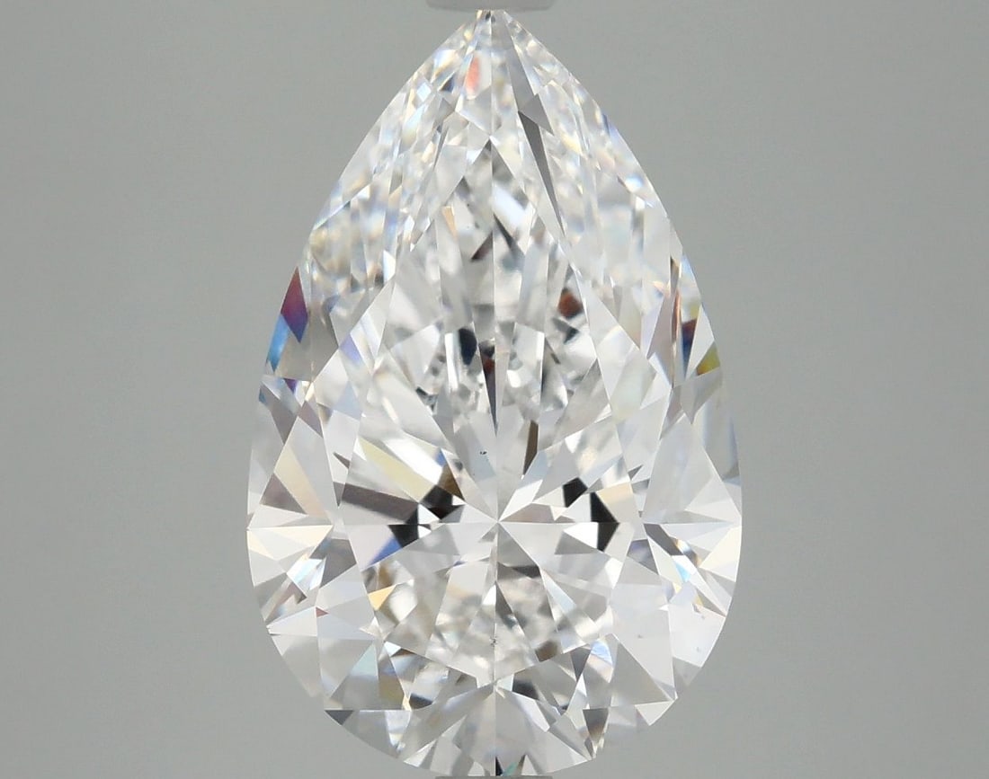 Loose Diamond - PEAR 4.7ct E VS1: Loose Diamond - PEAR 4.7ct E VS1 Source: This is a real non-mined Diamond that has been grown in a lab Shape: PEAR Carats: 4.7 Color: E Clarity: VS1 Certification: IGI Video: Video Link The Diamond