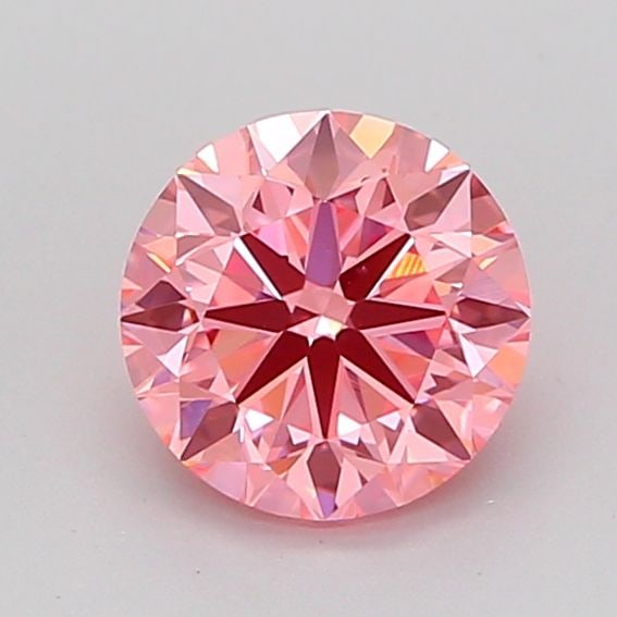Loose Diamond - ROUND 1.0ct Fancy Vivid Pink VS1: Loose Diamond - ROUND 1.0ct Fancy Vivid Pink VS1 Source: This is a real non-mined Diamond that has been grown in a lab Shape: ROUND Carats: 1.0 Color: Fancy Vivid Pink Certification: IGI Video: