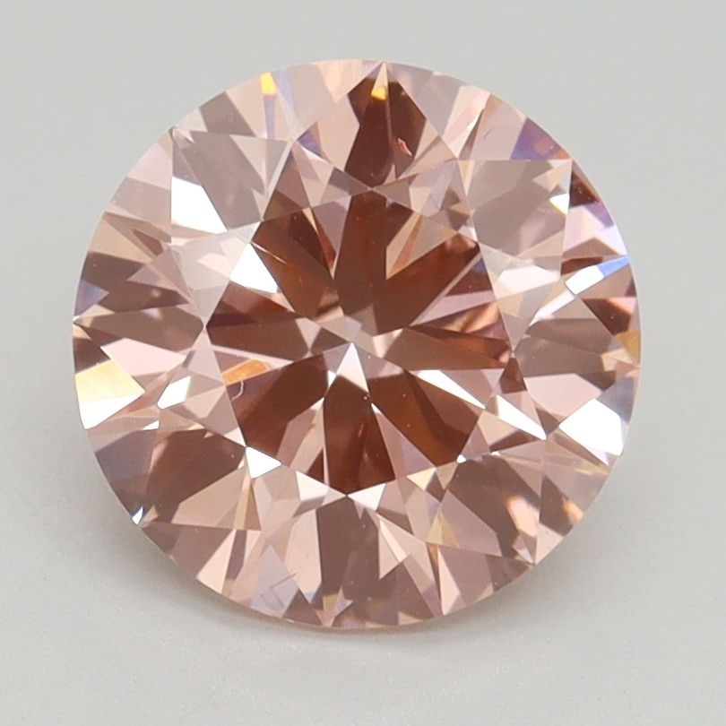 Loose Diamond - ROUND 2.19ct Fancy Intense Pink VS2: Loose Diamond - ROUND 2.19ct Fancy Intense Pink VS2 Source: This is a real non-mined Diamond that has been grown in a lab Shape: ROUND Carats: 2.19 Color: Fancy Intense Pink Certification: IGI Video:
