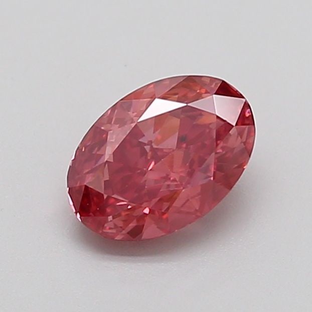 Loose Diamond - OVAL 1.08ct Fancy Vivid Brownish Pink VS2 (1 of 1)