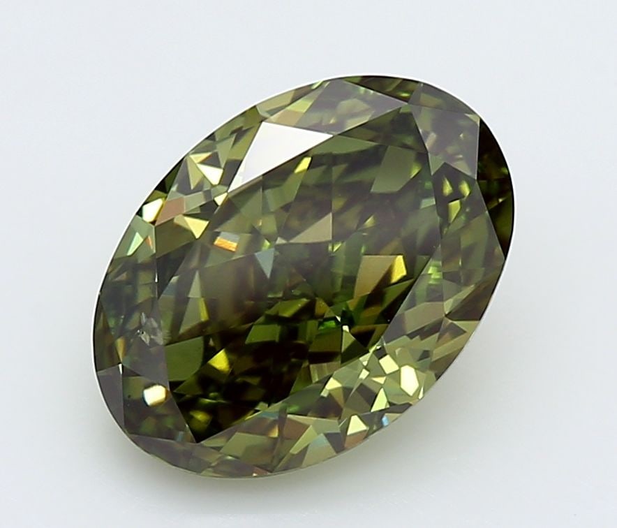 Loose Diamond - OVAL 2.66ct Fancy Deep Green VS2 (1 of 1)