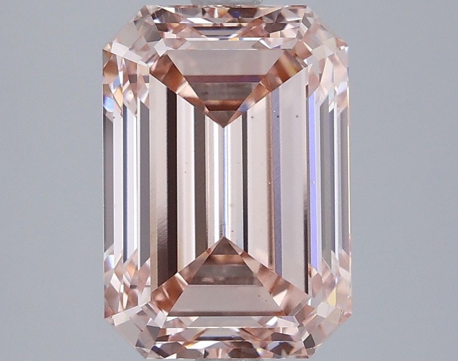 Loose Diamond - EMERALD 4.01ct Fancy Intense Pink VS1 (1 of 1)