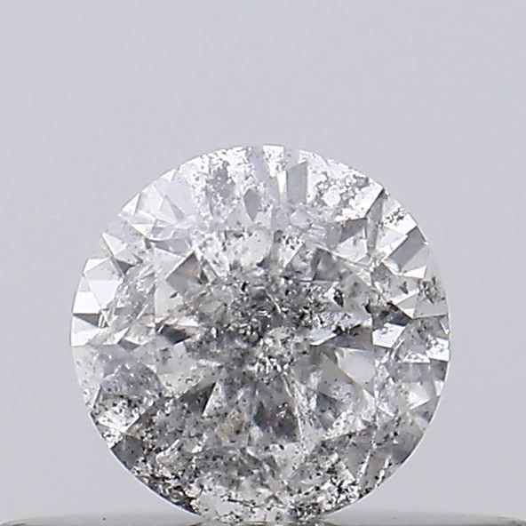 Loose Diamond - ROUND 0.25ct Salt and Pepper I3: Loose Diamond - ROUND 0.25ct Salt and Pepper I3 Source: Natural Shape: ROUND Carats: 0.25 Color: Salt and Pepper Certification: NONE Video: