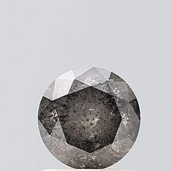 Loose Diamond - ROUND 1.17ct Salt and Pepper VVS1: Loose Diamond - ROUND 1.17ct Salt and Pepper VVS1 Source: Natural Shape: ROUND Carats: 1.17 Color: Salt and Pepper Certification: NONE Video: