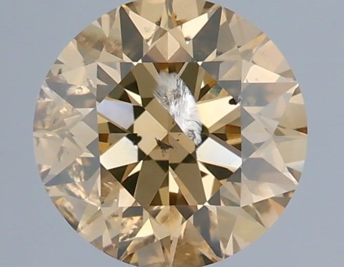 Loose Diamond - ROUND 1.02ct Fancy Yellow I2: Loose Diamond - ROUND 1.02ct Fancy Yellow I2 Source: Natural Shape: ROUND Carats: 1.02 Color: Fancy Yellow Certification: GIA Video: