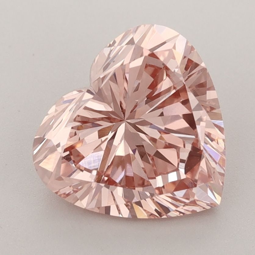 Loose Diamond - HEART 2.76ct Fancy Vivid Pink VS2: Loose Diamond - HEART 2.76ct Fancy Vivid Pink VS2 Source: This is a real non-mined Diamond that has been grown in a lab Shape: HEART Carats: 2.76 Color: Fancy Vivid Pink Certification: IGI Video: