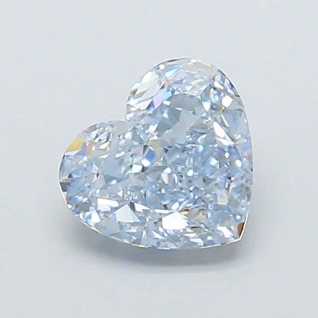 Loose Diamond - HEART 1.68ct Fancy Intense Blue VVS2: Loose Diamond - HEART 1.68ct Fancy Intense Blue VVS2 Source: This is a real non-mined Diamond that has been grown in a lab Shape: HEART Carats: 1.68 Color: Fancy Intense Blue Certification: IGI
