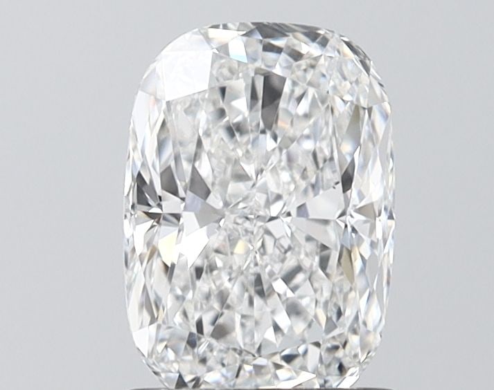 Loose Diamond - CUSHION MODIFIED 1.53ct E VVS1: Loose Diamond - CUSHION MODIFIED 1.53ct E VVS1 Source: This is a real non-mined Diamond that has been grown in a lab Shape: CUSHION MODIFIED Carats: 1.53 Color: E Clarity: VVS1 Certification: IGI Vide