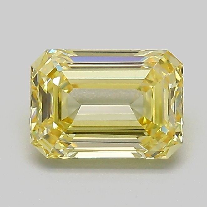Loose Diamond - EMERALD 1.04ct Fancy Light Yellow VS1 (1 of 1)