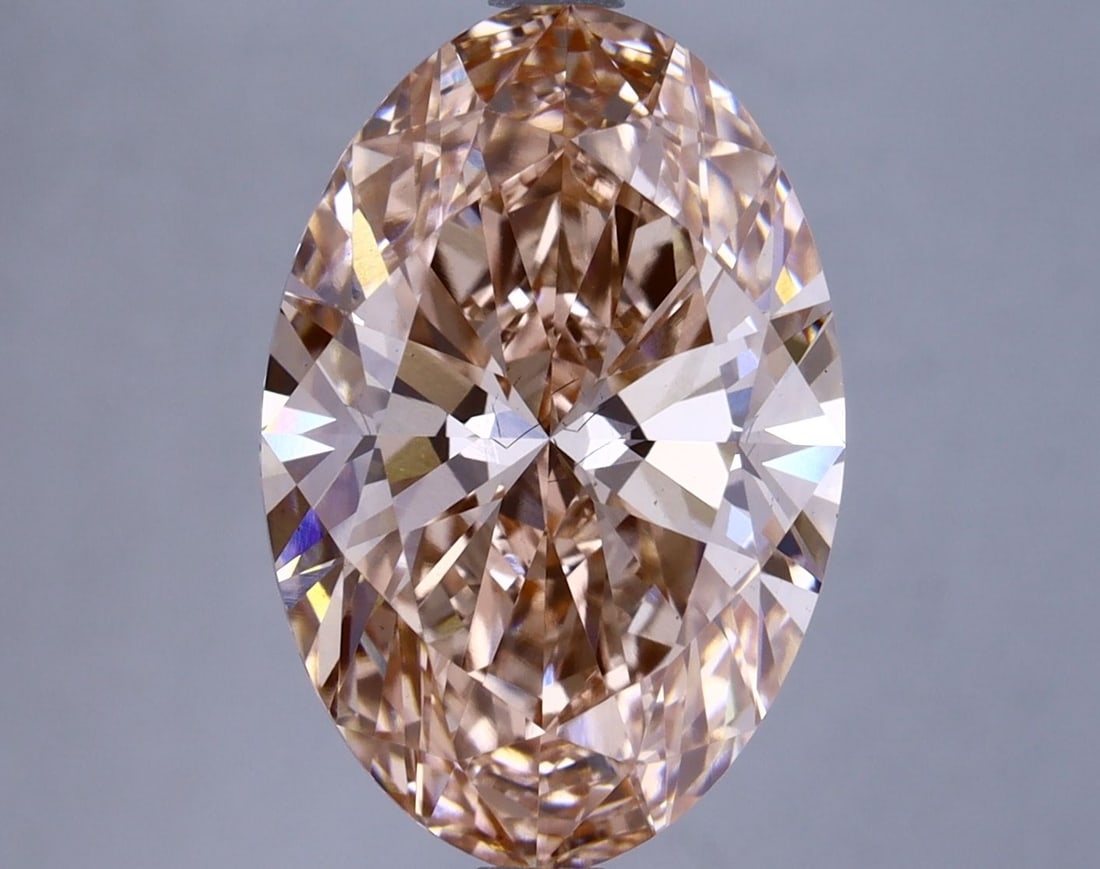 Loose Diamond - OVAL 6.0ct Fancy Vivid Pink VS2: Loose Diamond - OVAL 6.0ct Fancy Vivid Pink VS2 Source: This is a real non-mined Diamond that has been grown in a lab Shape: OVAL Carats: 6.0 Color: Fancy Vivid Pink Certification: IGI Video: