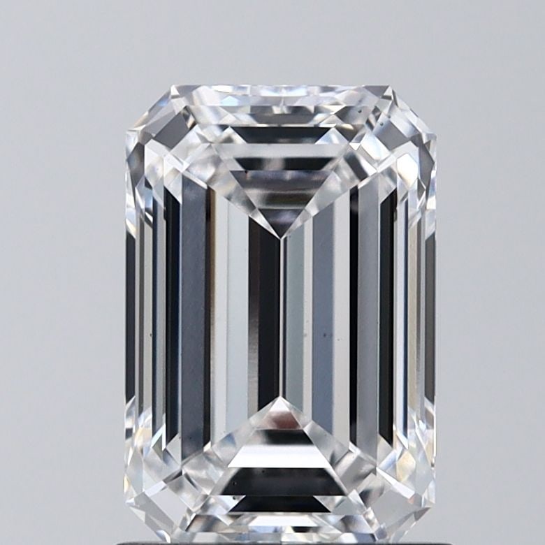 Loose Diamond - EMERALD 1.51ct D VS1: Loose Diamond - EMERALD 1.51ct D VS1 Source: This is a real non-mined Diamond that has been grown in a lab Shape: EMERALD Carats: 1.51 Color: D Clarity: VS1 Certification: IGI Video: