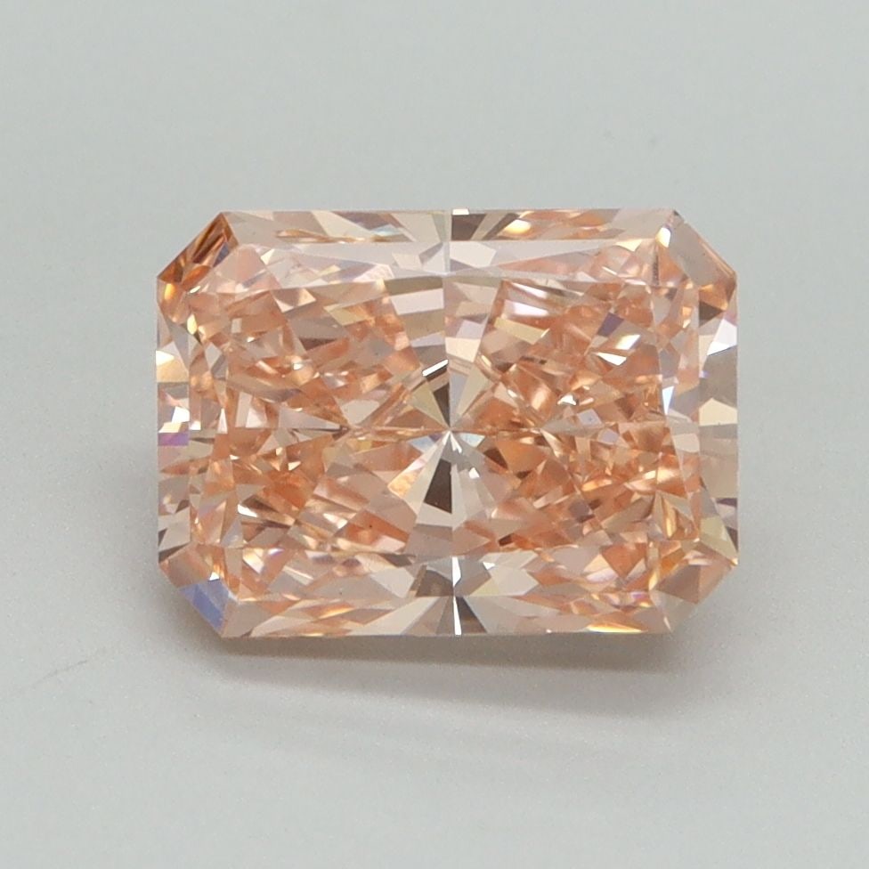 Loose Diamond - RADIANT 2.08ct Fancy Vivid Pink VS1: Loose Diamond - RADIANT 2.08ct Fancy Vivid Pink VS1 Source: This is a real non-mined Diamond that has been grown in a lab Shape: RADIANT Carats: 2.08 Color: Fancy Vivid Pink Certification: IGI Video: