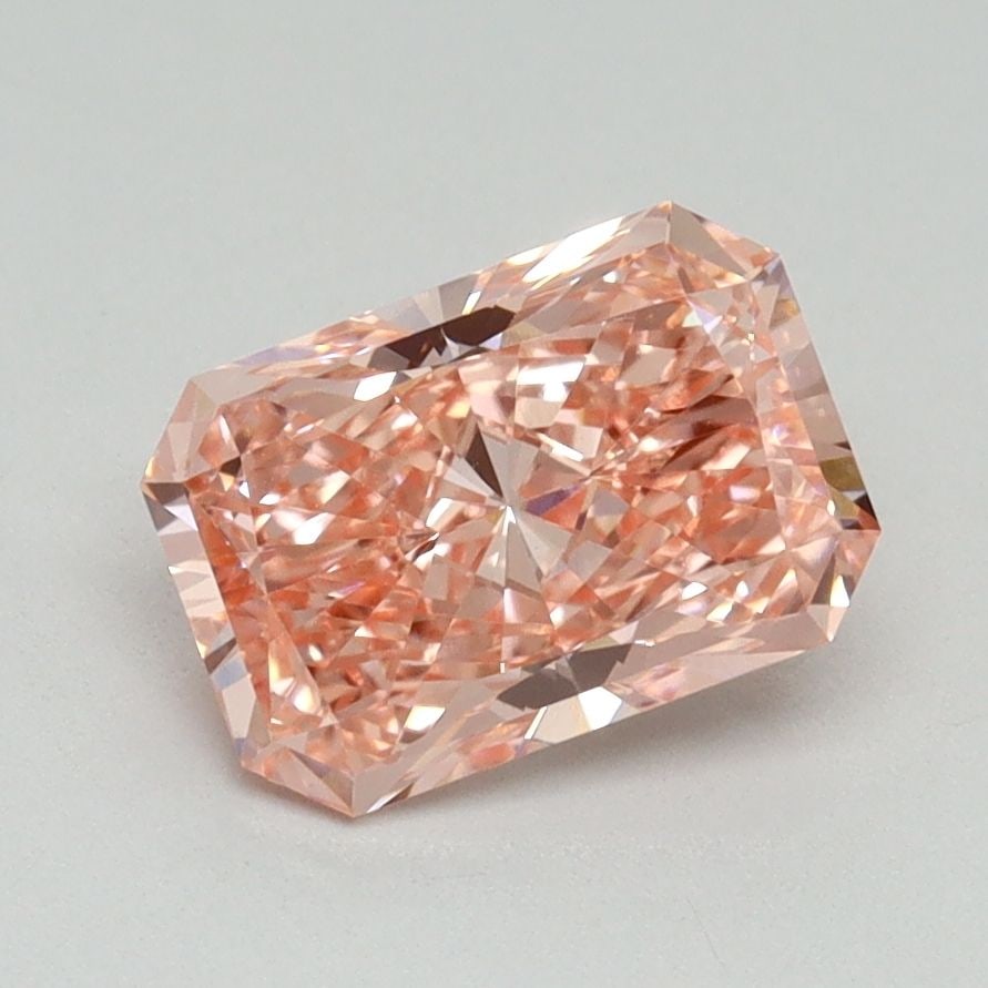 Loose Diamond - RADIANT 1.54ct Fancy Vivid Pink VVS2: Loose Diamond - RADIANT 1.54ct Fancy Vivid Pink VVS2 Source: This is a real non-mined Diamond that has been grown in a lab Shape: RADIANT Carats: 1.54 Color: Fancy Vivid Pink Certification: IGI