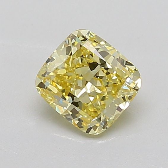Loose Diamond - CUSHION MODIFIED 1.15ct Fancy Intense Yellow VS1: Loose Diamond - CUSHION MODIFIED 1.15ct Fancy Intense Yellow VS1 Source: This is a real non-mined Diamond that has been grown in a lab Shape: CUSHION MODIFIED Carats: 1.15 Color: Fancy Intense