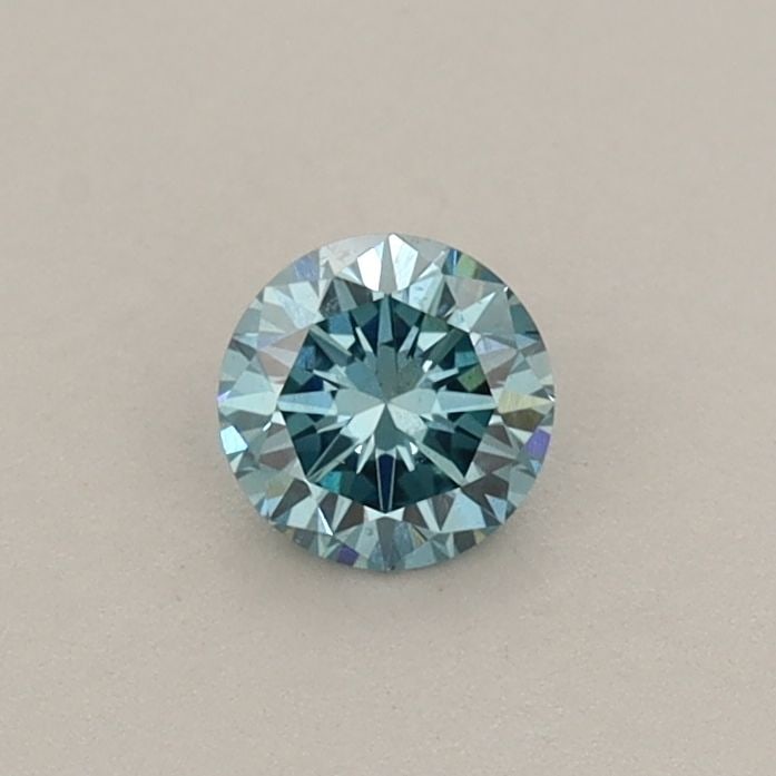 Loose Diamond - ROUND 0.28ct Fancy Vivid Blue VS1: Loose Diamond - ROUND 0.28ct Fancy Vivid Blue VS1 Source: This is a real non-mined Diamond that has been grown in a lab Shape: ROUND Carats: 0.28 Color: Fancy Vivid Blue Certification: IGI Video: