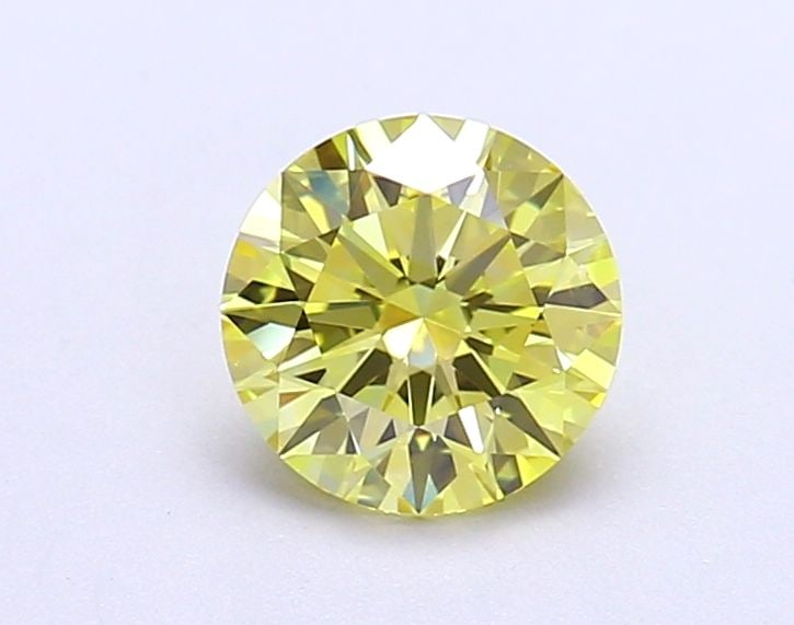 Ideal Loose Diamond - ROUND 1.02ct Fancy Vivid Yellow VVS1: Ideal Loose Diamond - ROUND 1.02ct Fancy Vivid Yellow VVS1 Source: This is a real non-mined Diamond that has been grown in a lab Shape: ROUND Carats: 1.02 Color: Fancy Vivid Yellow Certification: