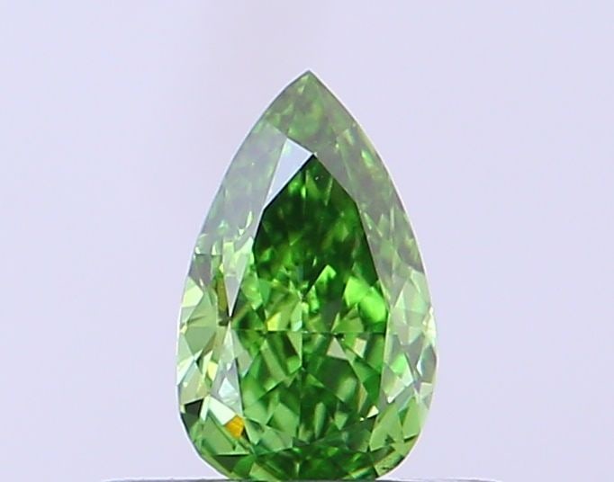 Loose Diamond - PEAR 0.29ct Fancy Vivid Green VS1: Loose Diamond - PEAR 0.29ct Fancy Vivid Green VS1 Source: This is a real non-mined Diamond that has been grown in a lab Shape: PEAR Carats: 0.29 Color: Fancy Vivid Green Certification: IGI Video: