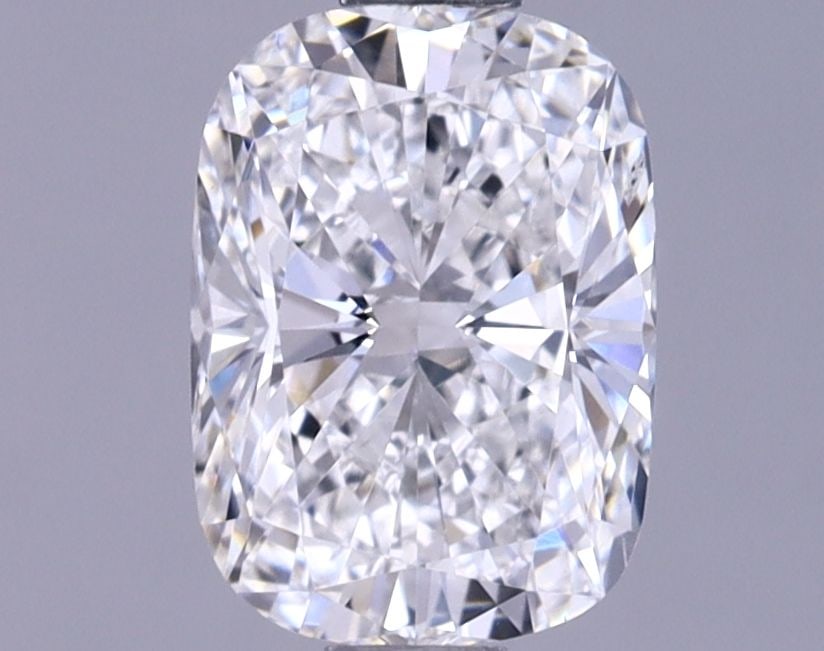 Loose Diamond - CUSHION BRILLIANT 1.06ct F VS2: Loose Diamond - CUSHION BRILLIANT 1.06ct F VS2 Source: This is a real non-mined Diamond that has been grown in a lab Shape: CUSHION BRILLIANT Carats: 1.06 Color: F Clarity: VS2 Certification: IGI