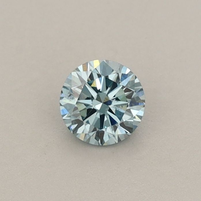 Loose Diamond - ROUND 0.27ct Fancy Vivid Blue VS2: Loose Diamond - ROUND 0.27ct Fancy Vivid Blue VS2 Source: This is a real non-mined Diamond that has been grown in a lab Shape: ROUND Carats: 0.27 Color: Fancy Vivid Blue Certification: IGI Video: