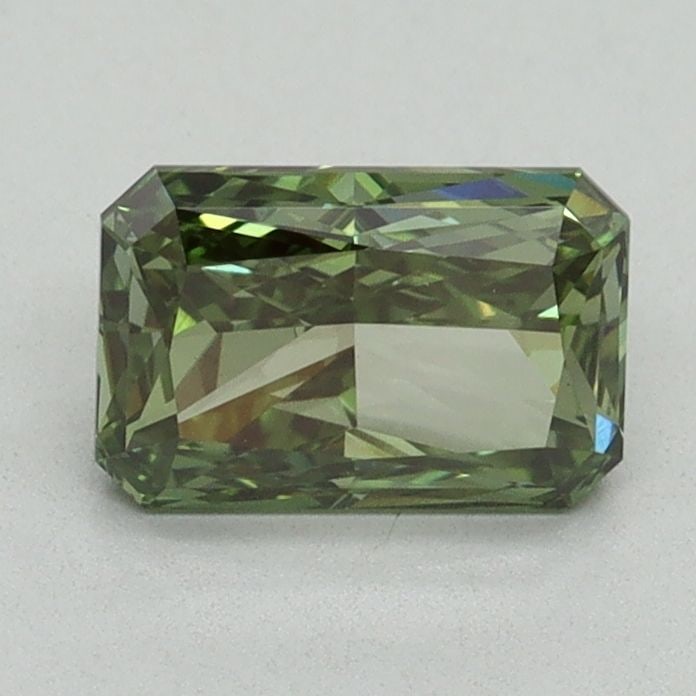 Loose Diamond - RADIANT 1.02ct Fancy Vivid Green VS1: Loose Diamond - RADIANT 1.02ct Fancy Vivid Green VS1 Source: This is a real non-mined Diamond that has been grown in a lab Shape: RADIANT Carats: 1.02 Color: Fancy Vivid Green Certification: IGI