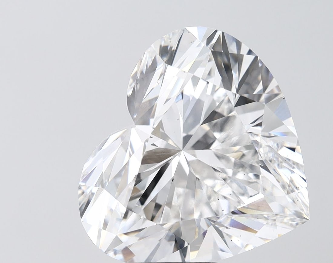Loose Diamond - HEART 9.04ct D VS2: Loose Diamond - HEART 9.04ct D VS2 Source: This is a real non-mined Diamond that has been grown in a lab Shape: HEART Carats: 9.04 Color: D Clarity: VS2 Certification: IGI Video: