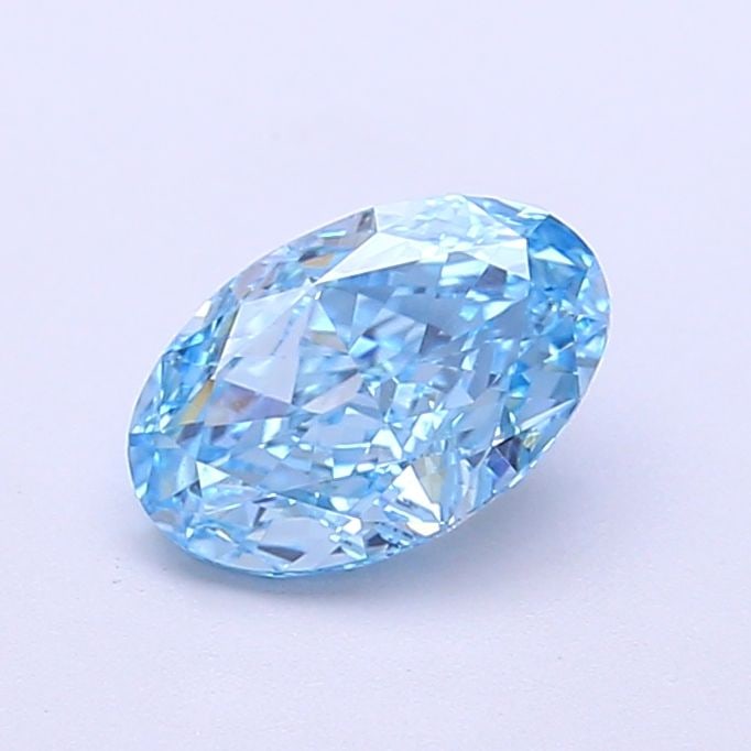 Loose Diamond - OVAL 1.01ct Fancy Vivid Blue VS2: Loose Diamond - OVAL 1.01ct Fancy Vivid Blue VS2 Source: This is a real non-mined Diamond that has been grown in a lab Shape: OVAL Carats: 1.01 Color: Fancy Vivid Blue Certification: IGI Video: