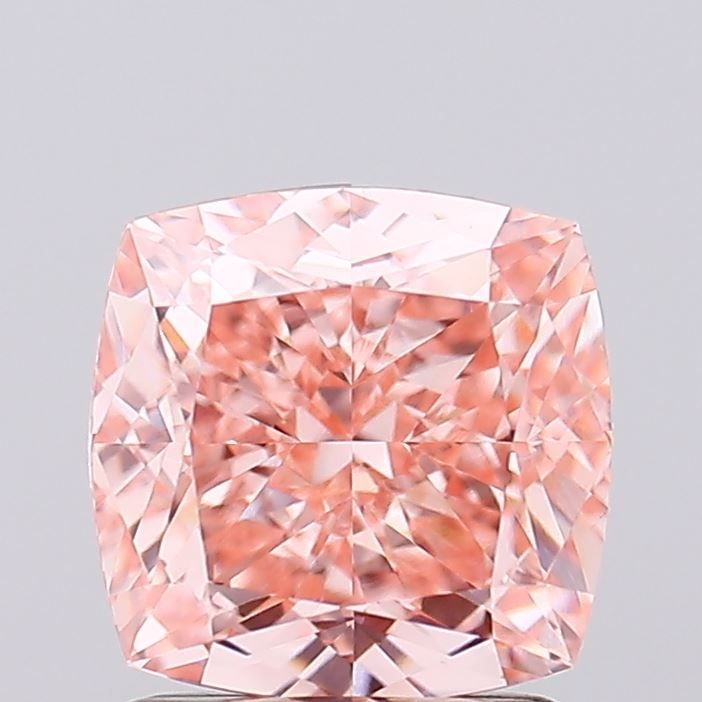 Loose Diamond - CUSHION MODIFIED 2.03ct Fancy Vivid Pink VVS2: Loose Diamond - CUSHION MODIFIED 2.03ct Fancy Vivid Pink VVS2 Source: This is a real non-mined Diamond that has been grown in a lab Shape: CUSHION MODIFIED Carats: 2.03 Color: Fancy Vivid Pink
