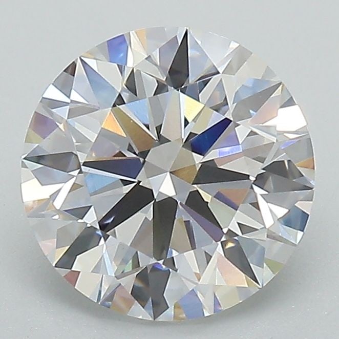 Ideal Loose Diamond - ROUND 2.06ct F VVS1: Ideal Loose Diamond - ROUND 2.06ct F VVS1 Source: This is a real non-mined Diamond that has been grown in a lab Shape: ROUND Carats: 2.06 Color: F Clarity: VVS1 Certification: IGI Video: Video Link 
