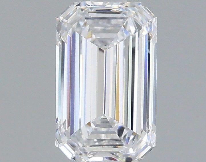 Loose Diamond - EMERALD 1.44ct D VVS2: Loose Diamond - EMERALD 1.44ct D VVS2 Source: This is a real non-mined Diamond that has been grown in a lab Shape: EMERALD Carats: 1.44 Color: D Clarity: VVS2 Certification: IGI Video: