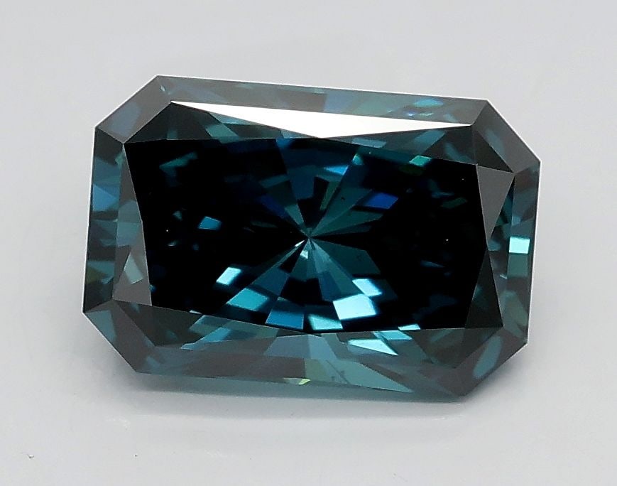 Loose Diamond - RADIANT 1.5ct Fancy Deep Blue VS2: Loose Diamond - RADIANT 1.5ct Fancy Deep Blue VS2 Source: This is a real non-mined Diamond that has been grown in a lab Shape: RADIANT Carats: 1.5 Color: Fancy Deep Blue Certification: IGI Video: