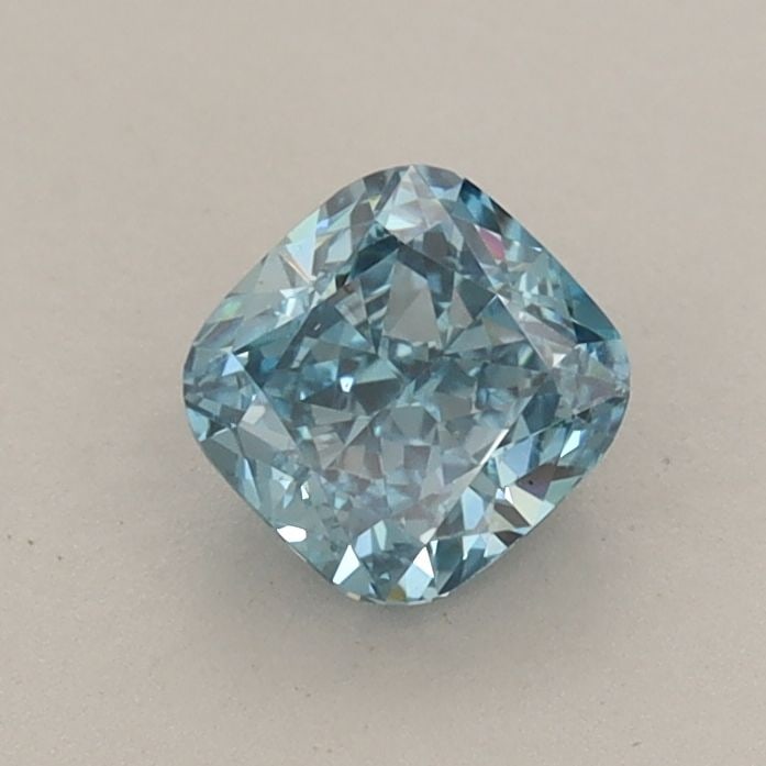Loose Diamond - CUSHION MODIFIED 0.72ct Fancy Vivid Blue VS1: Loose Diamond - CUSHION MODIFIED 0.72ct Fancy Vivid Blue VS1 Source: This is a real non-mined Diamond that has been grown in a lab Shape: CUSHION MODIFIED Carats: 0.72 Color: Fancy Vivid Blue
