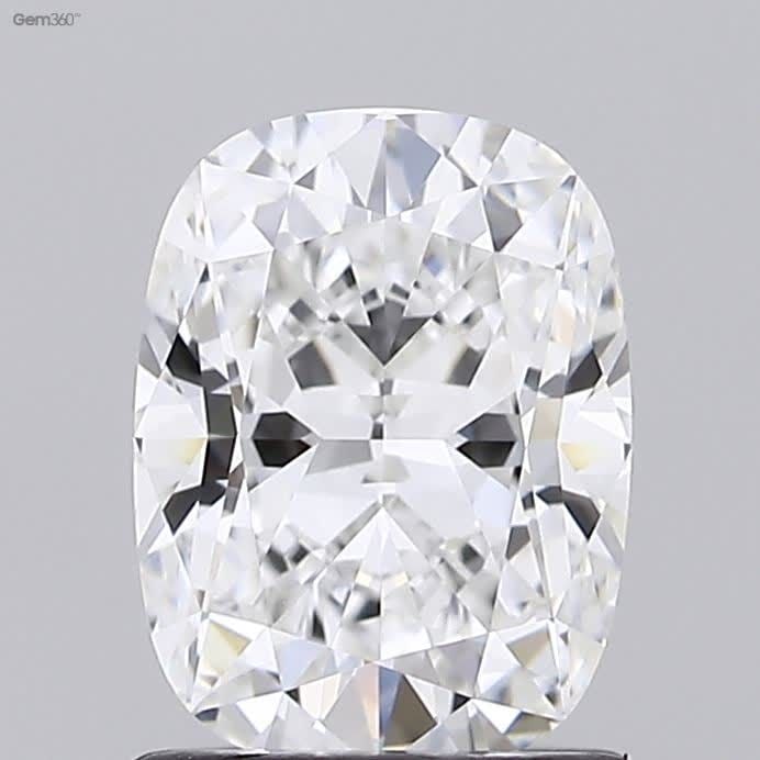 Loose Diamond - CUSHION MODIFIED 1.31ct E VVS2: Loose Diamond - CUSHION MODIFIED 1.31ct E VVS2 Source: This is a real non-mined Diamond that has been grown in a lab Shape: CUSHION MODIFIED Carats: 1.31 Color: E Clarity: VVS2 Certification: GIA