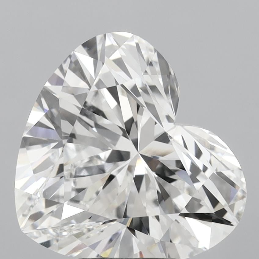 Loose Diamond - HEART 5.02ct F VVS2: Loose Diamond - HEART 5.02ct F VVS2 Source: This is a real non-mined Diamond that has been grown in a lab Shape: HEART Carats: 5.02 Color: F Clarity: VVS2 Certification: IGI Video: Video Link The