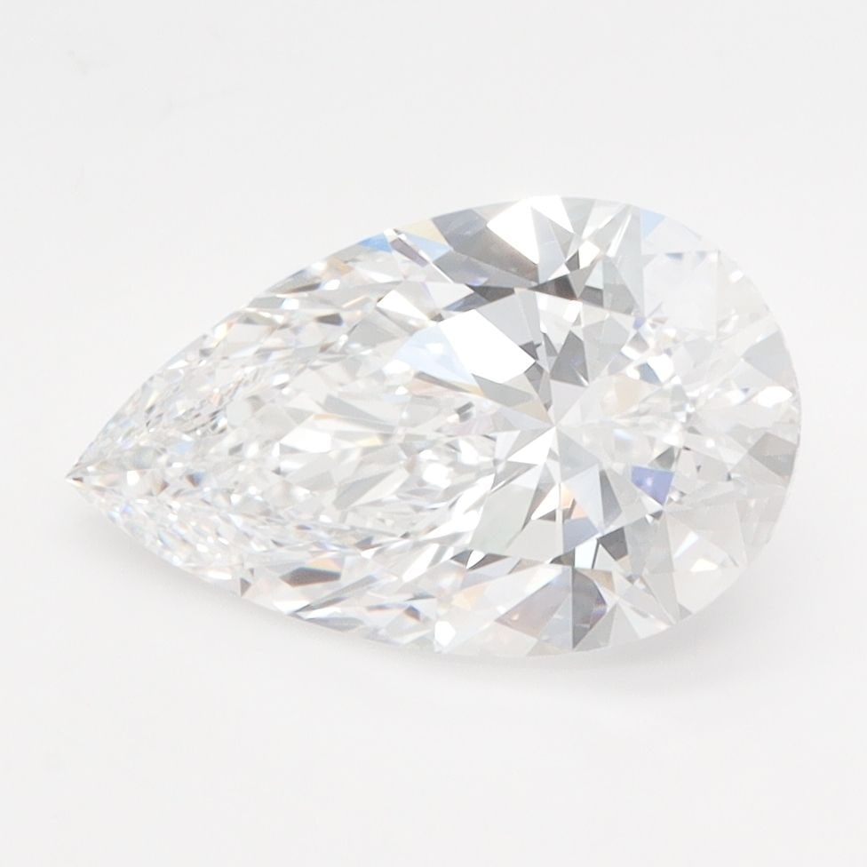 Loose Diamond - PEAR 2.1ct D VVS1: Loose Diamond - PEAR 2.1ct D VVS1 Source: This is a real non-mined Diamond that has been grown in a lab Shape: PEAR Carats: 2.1 Color: D Clarity: VVS1 Certification: IGI Video: Video Link The