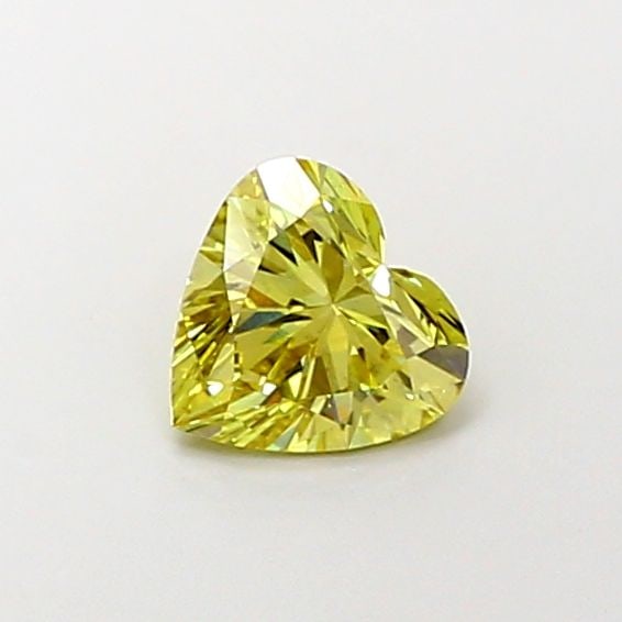 Loose Diamond - HEART 1.01ct Fancy Intense Yellow VS2: Loose Diamond - HEART 1.01ct Fancy Intense Yellow VS2 Source: This is a real non-mined Diamond that has been grown in a lab Shape: HEART Carats: 1.01 Color: Fancy Intense Yellow Certification: IGI Vid
