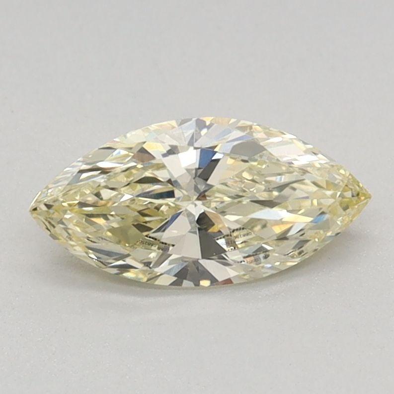 Loose Diamond - MARQUISE 0.49ct Fancy Yellow VS1: Loose Diamond - MARQUISE 0.49ct Fancy Yellow VS1 Source: This is a real non-mined Diamond that has been grown in a lab Shape: MARQUISE Carats: 0.49 Color: Fancy Yellow Certification: IGI Video: